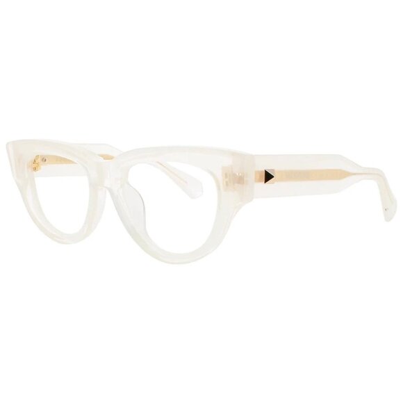 NWT VALENTINO EYEGLASSES CAT EYE WOMEN WHITE EYEWEAR - Picture 1 of 3